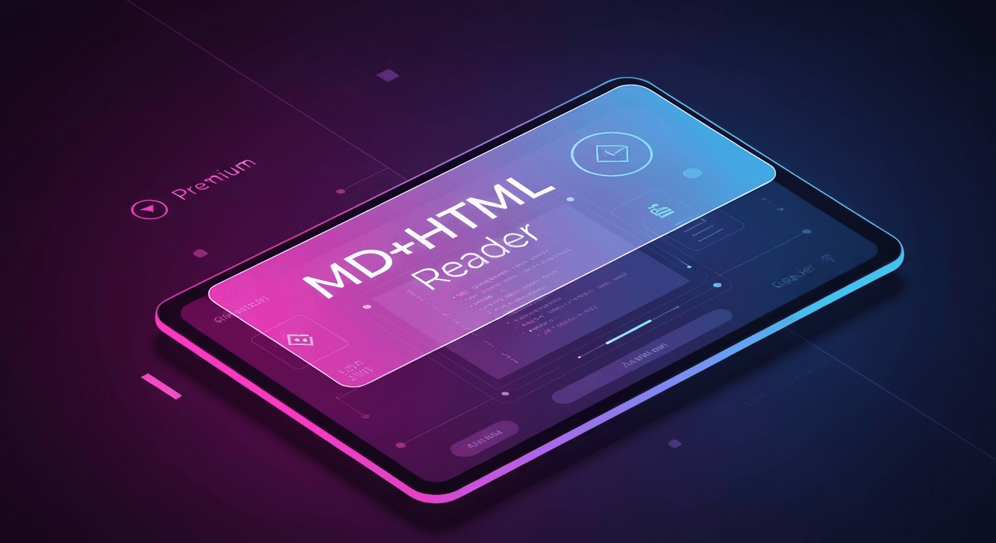 MD+HTML Reader