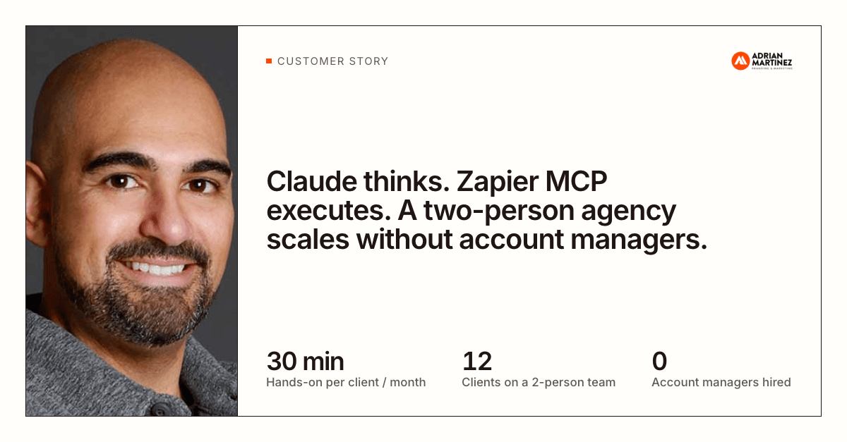How a two-person SEO shop is building an engine to run twelve clients in thirty minutes a month