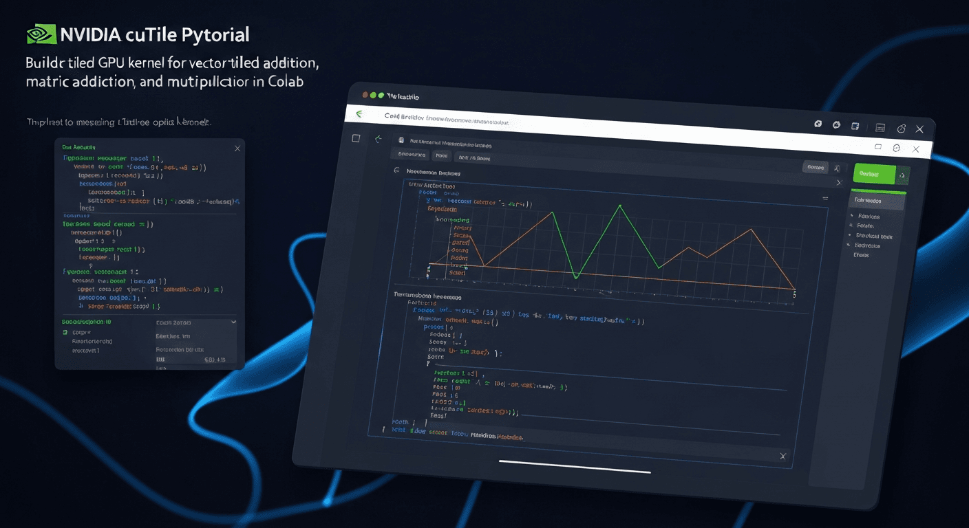NVIDIA cuTile Python Tutorial: Building Tiled GPU Kernels for Vector Addition, Matrix Addition, and Matrix Multiplication in Colab