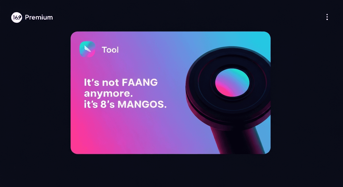 It's not FAANG anymore. It's MANGOS.