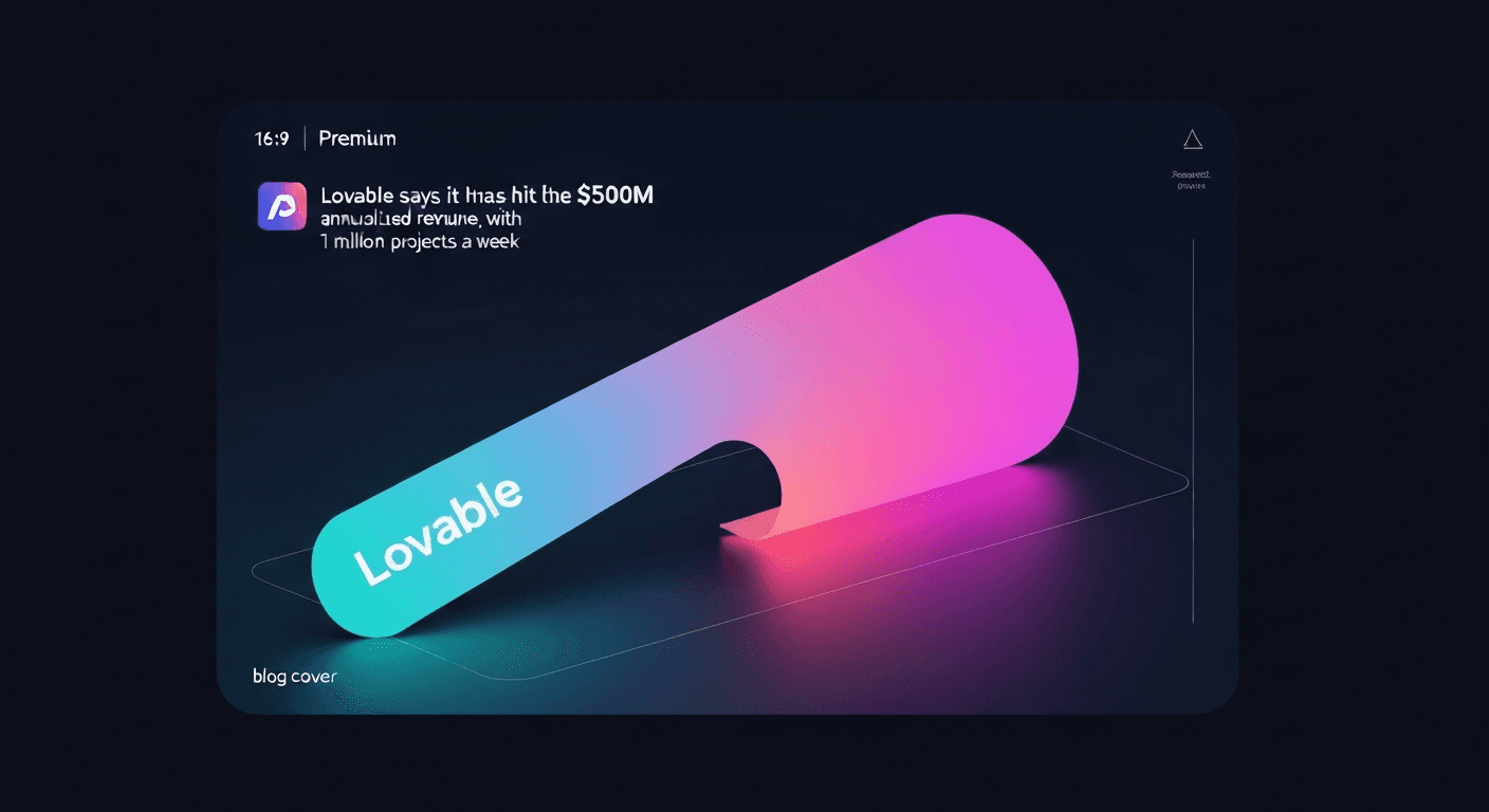 Lovable says it has hit $500M in annualized revenue, with 1 million new projects a week