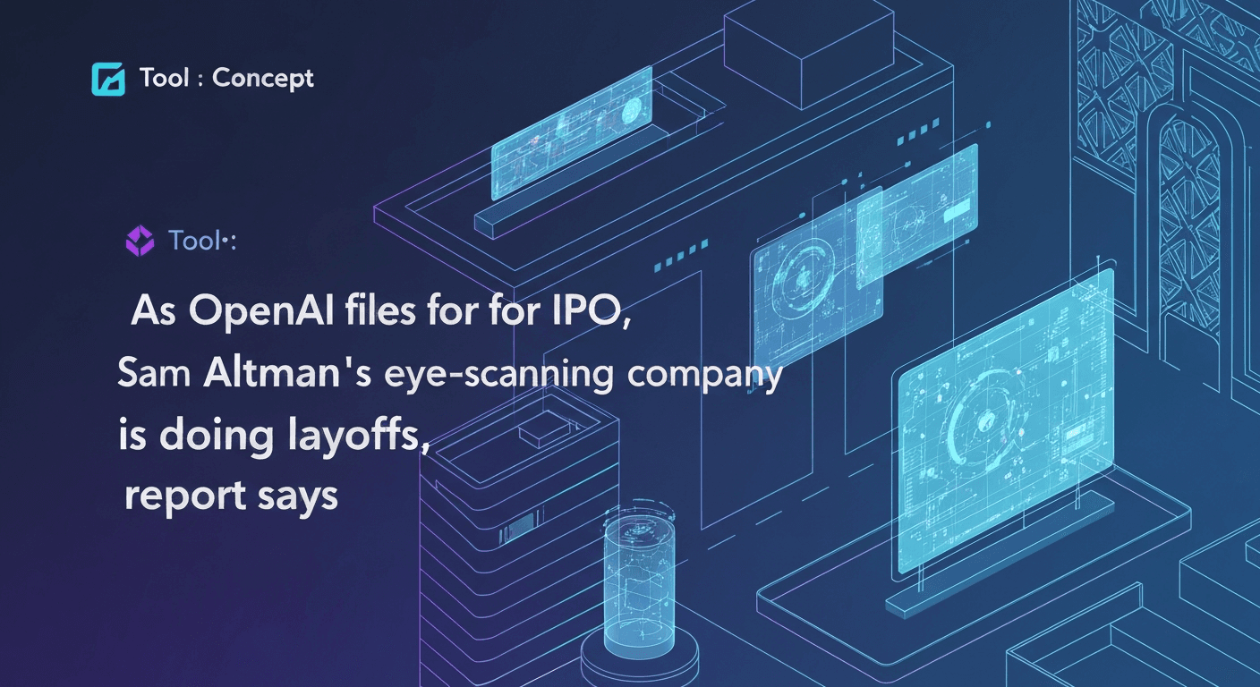As OpenAI files for IPO, Sam Altman's eye-scanning company is doing layoffs, report says